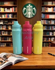Starbucks 星巴克2025多巴胺色彩系列保溫杯不銹鋼隨行杯純