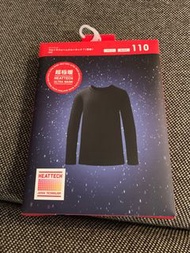 Uniqlo兒童超極暖發熱衣-110