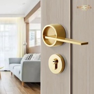 Door Handle Door Handle Elegant Minimalist Door Handle Black, Gold, Bronze Sst With Lock