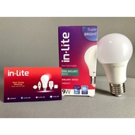 INLITE 9W 9 WATT LED BULB - INB007