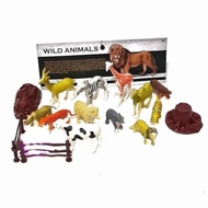 Wild Animal Toys Wild Animals contains 12 pcs