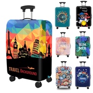 High Elastic Luggage Cover Thickened Anti-dust Air Layer Luggage Protective Cover Trolley Case Protective Cover Luggage Cover