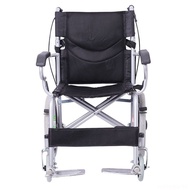 HY-$ Wheelchair Foldable and Portable Elderly Wheelchair Children Manual Portable Wheelchair Inflatable-Free Small Wheel