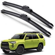 For 2010-2024 Toyota 4Runner Windshield Wiper Blades J-HOOK Hybrid Silicone