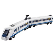 LEGO Le~High 40518 High-Speed Train High-Rail Motorcycle Puzzle Accumulation~Wooden Fighting~Toy Boy