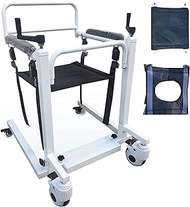 Lightweight for home use Patient Lift Home Portable Transport Wheelchair for Home Full Body Transport Home Portable Transport Wheelchair Manual Lift with Padded Seat Bathroom Home Portable Transport W