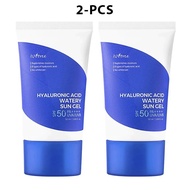【การจัดส่งรวดเร็ว】ISNTREE Hyaluronic Acid Watery Sun Gel 50ml Airy AHC Sun Stick กันแดดเนื้อเจล ISN7