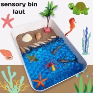 New!! edutoys sensory BIN sea Theme sensory play sensoryplay sea world montessori Z9D