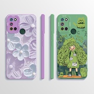 For Oppo Realme C17 RMX2101 7i RMX2103 Phone Case RealmeC17 Realme7i Soft Silicone TPU Printed Patte