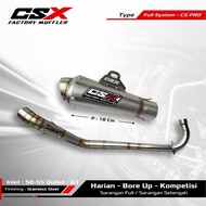 Racing Kolong exhaust - PNP KPH - type CS pro - by CSX factory muffler