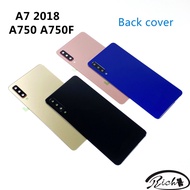 For SAMSUNG Galaxy A7 2018 A750 SM-A750F A750FN A750GN-DS Back Glass Cover Battery Rear Door Case Ho