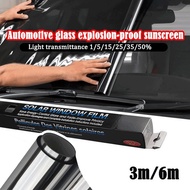 ✷❇✓3x0.5m 6x0.5m Black Car Window Foils Tinting Film Roll Car Auto Home Window Glass Tint Films Summ
