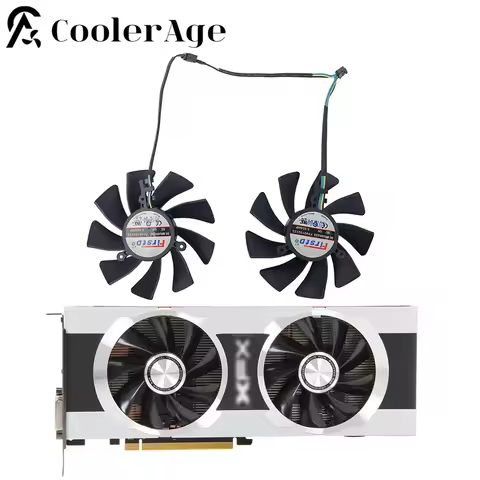 Fan Video Card 85MM FD9015U12S For XFX Sapphire FX-797A/G HD 7950 7970 HD7950 HD7970 Replacement Gra