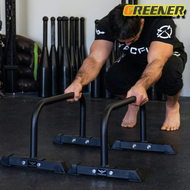 Greener 【ส่งจากกรุงเทพฯ 】บาร์หกสูง บาร์คู่ Push Up Stand Bar H-Type Push-Up Support Parallettes บาร์