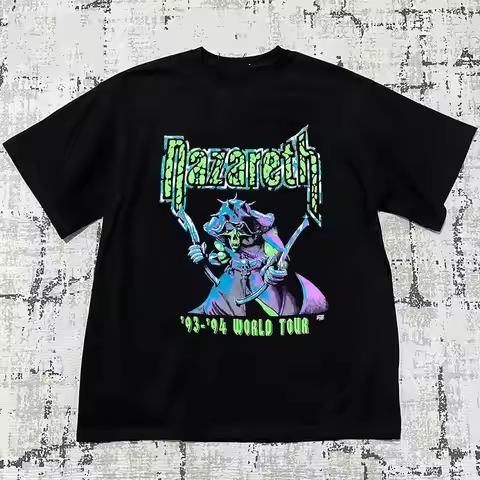 Nazareth Band 93 94 World Tour T Shirt Full Size S 5Xl Fe256