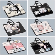 Hot Personalized Laptop Bag 13 14 15 16 17 Inch For All Laptop Handbags Cute Cartoon Shockproof Bag Women's Bag