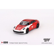 1:64 MINI GT MODEL - Porsche 911 (992) Carrera S Safety Car 2023 IMSA Daytona 24Hr