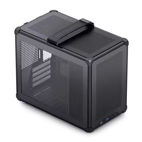 JONSBO C6MAX Computer Case with Transparent Side Window ITX Motherboard Compatible Long Graphics Car