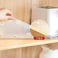 S/🌹Kitchen Moisture-Proof Mat Oil-Proof Waterproof Stickers Cabinet Shoe Cabinet Wardrobe Mat Cabinet Japanese Anti-Dirt