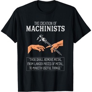 Creation Of Machinists Funny Cnc Machinist Tee Gift T-Shirt