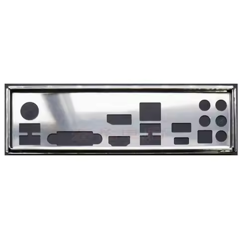 I/O IO Shield Blende BackPlate for MSI Z390M MORTAR Motherboard Bezel Baffle