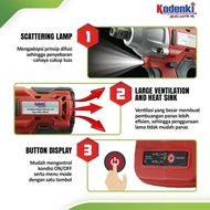 ALAT MESIN BOR BUKA BAUT CORDLESS IMPACT WRENCH WIRELESS CORDLESS BATERAI CHARGER KODENKI NOT MAILTA