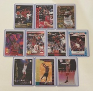 Michael Jordan 球星卡10張