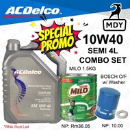 AC Delco 10W40 Advance Semi Synthetic Engine Oil Supreme API SM/CF 4L