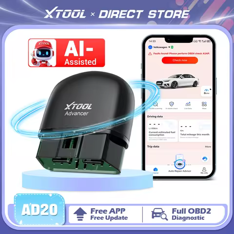 XTOOL Advancer AD20 OBD2 Scanner 2026 AI-assisted Tool Code Reader OBD 2 Diagnostic Tools Lifetime F
