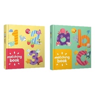 Noura Books - Matching Book 123 & ABC Wipe and Clean