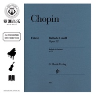AUTHORIZED DISTRIBUTOR - G.HENLE VERLAG - CHOPIN Ballade f minor op. 52
