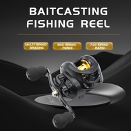 DK Baitcasting Fishing Reel Lightweight Aluminum Spool Fishing Reel17.6Lbs Max Drag Magnetic Braking