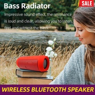 【Powerful Bass Portable Bluetooth Speaker】 Mini Outdoor Bluetooth Speaker with FM Radio TF Card Supp
