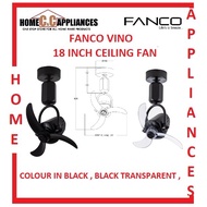 FANCO VINO 18 INCH CEILING FAN