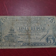 PRRI 5 rupiah 1959