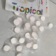(COMBO 50 ODD PILLS) Mamamy Tropical facial towels (240x200mm) - 100% natural fiber, safe for babies