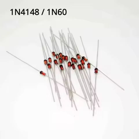 1N4148 IN4148 4148 DO-35 Axial Lead Switching Signal Diode 1N60 1N60P Schottky Germanium Diode TV Ra