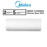 Midea 1.0HP MSXS-10CRDN8 / 1.5HP MSXS-13CRDN8 Air Conditioner / AUFIT 1.0HP ASW-09B6A4 / 1.5HP ASW-12C5A4