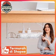 HOURONG ABS Under Table Storage Cable Organizer - WMT22