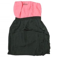 TOGA PULLA 日本製造 新款彈性無肩帶TOPTP01-FH260 均碼 粉紅色/黑色抹胸TOP[二手] [TOGA PULLA]