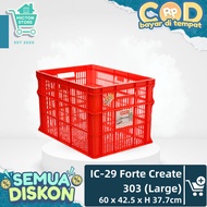 HOMTON LION STAR Industrial Basket FORTE Crate 303 80L IC-29 Premium Multipurpose Box Sturdy Durable