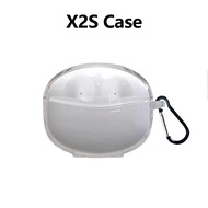 Edifier TWS หูฟังป้องกันกรณีซิลิโคนนุ่มโปร่งใสพร้อมตะขอ X2s/X3 Lite/X5 pro/X1 lite/T10