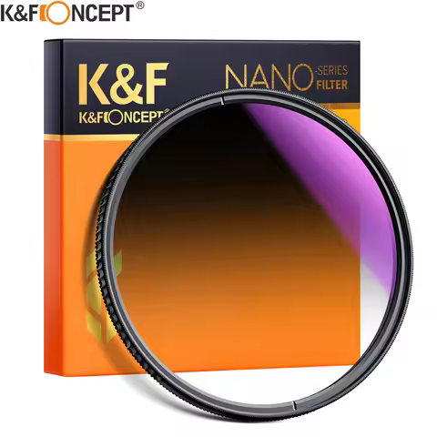 K&F Concept HD GND16 Lens filter Optical Glass Soft Gradient Coating ND16 Filters 52mm 55mm 58mm 62m