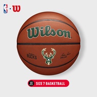WILSON NBA Team Composite Milwaukee Bucks ลูกบาสเกตบอล Size 7 WZ4029317XB7 Official Store