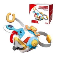 6in1 Multifunctional Montessori Busy Ball Toy for Children, Hand Motor Training & Senses