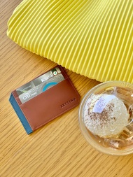 ZETTINO กระเป๋าใส่บัตรหนังแท้ l Card Holder no.7