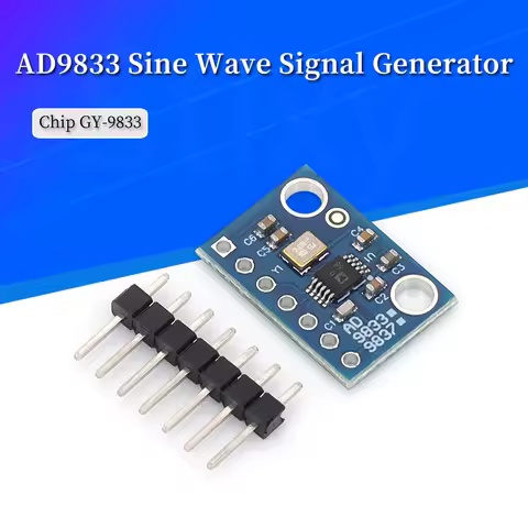 1-10Pcs AD9833 GY-9833 DDS Signal Generator Module Sine Square Wave Programmable Serial Interface