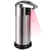 Stainless Steel Automatic Soap Dispenser Infrared Sensor Soap Dispenser Touchless Sanitizer Dispenser 250ml For Bathroom