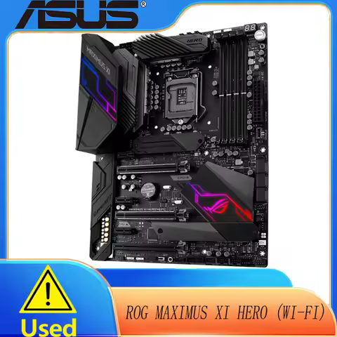ASUS ROG MAXIMUS XI HERO Motherboard LGA1151 Support Core i5-9400F 8600K i7-9700F i9-9900KF CPU Inte