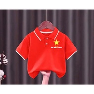 Red polo shirt I love my ancestors, super cool sporty crocodile material